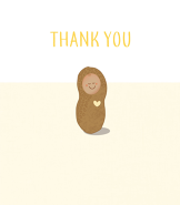 Little Peanut Yellow Thank You